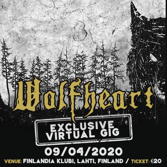 WOLFHEART ofrece: “Exclusive Virtual Concert”