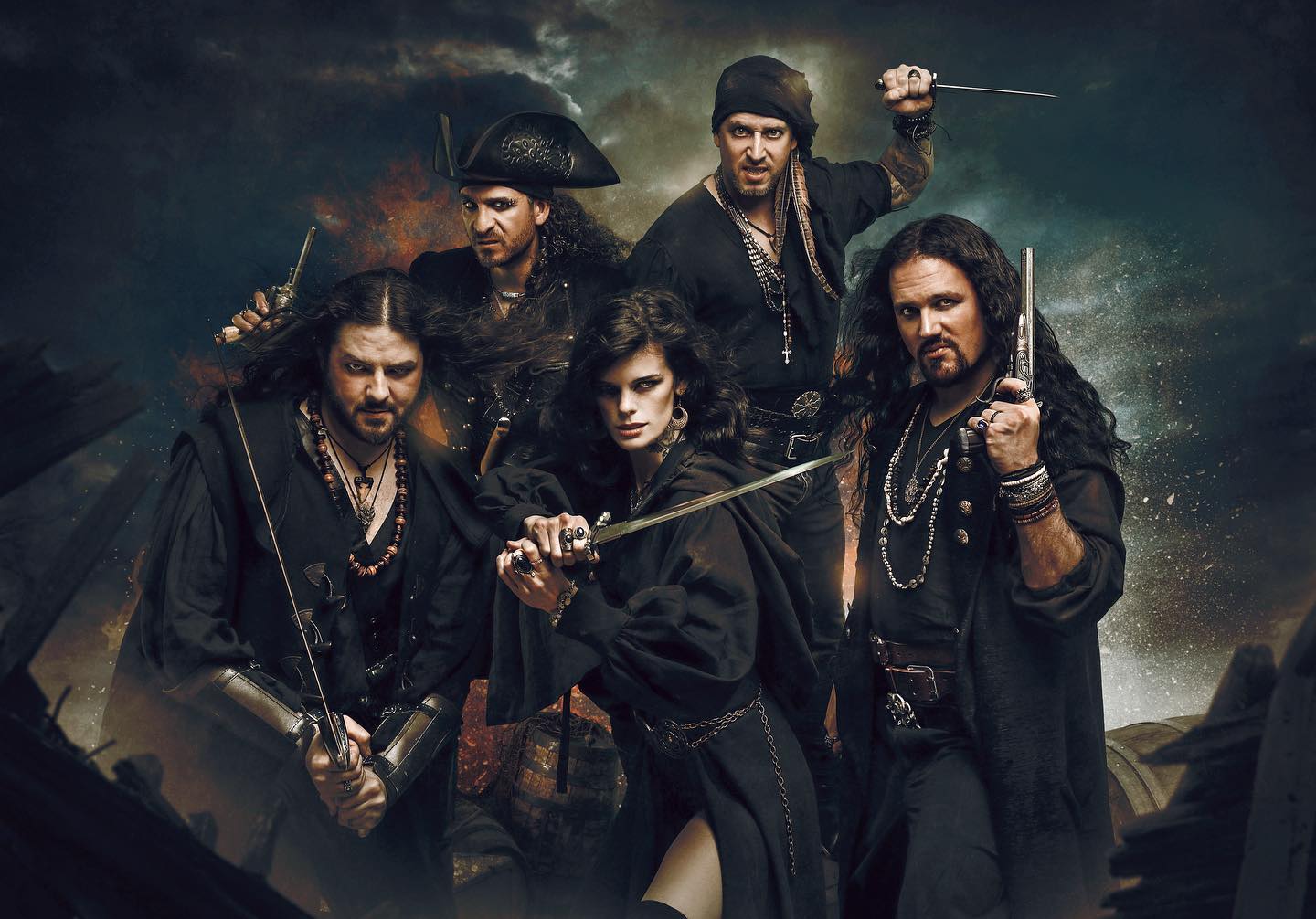 VISIONS OF ATLANTIS – Pirates Tour en Santiago 2023